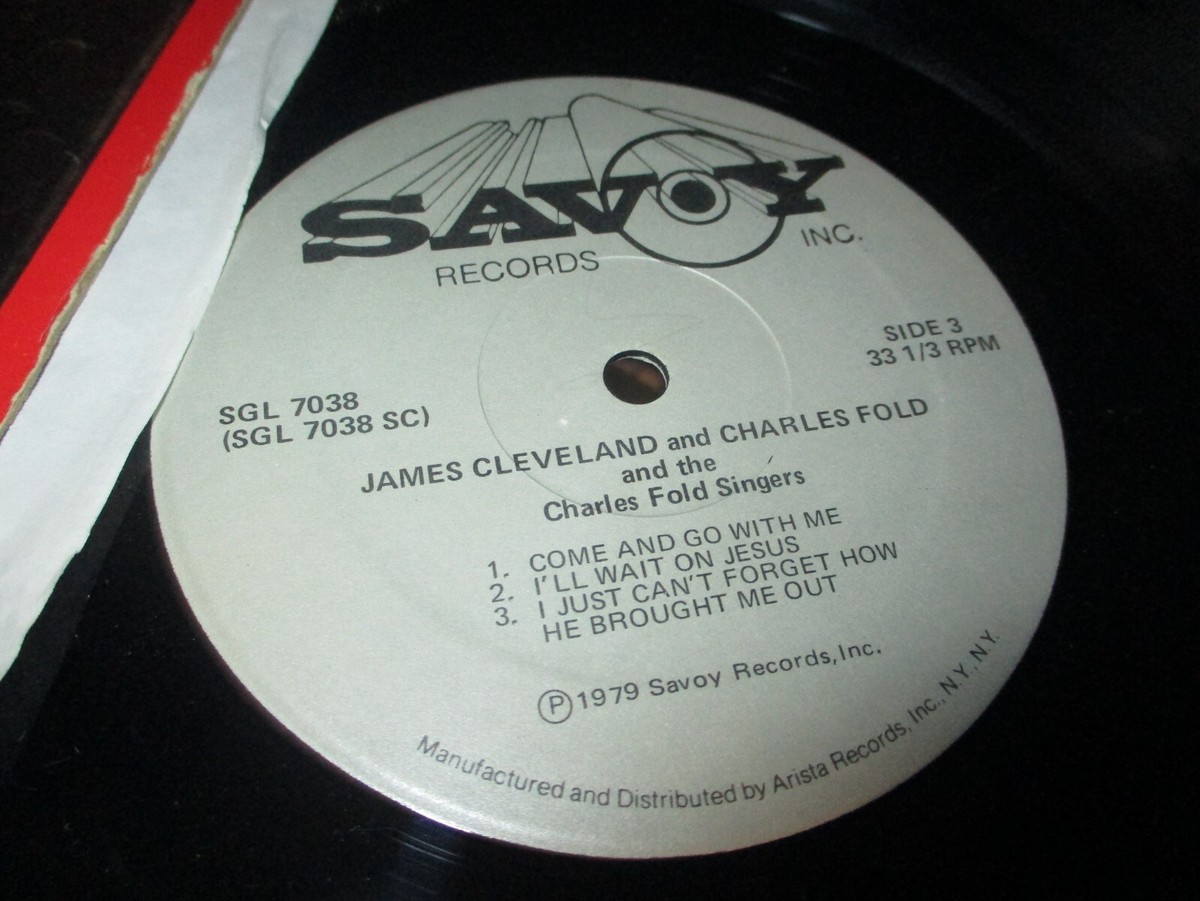 1974 JAMES CLEVELAND & CHARLES FOLD SINGERS Lord Let Me Be.. 2 LP