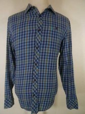 Beautiful Men's Large Penguin Munsingwear Multi-Color Plaid Long Sleeve Shirt