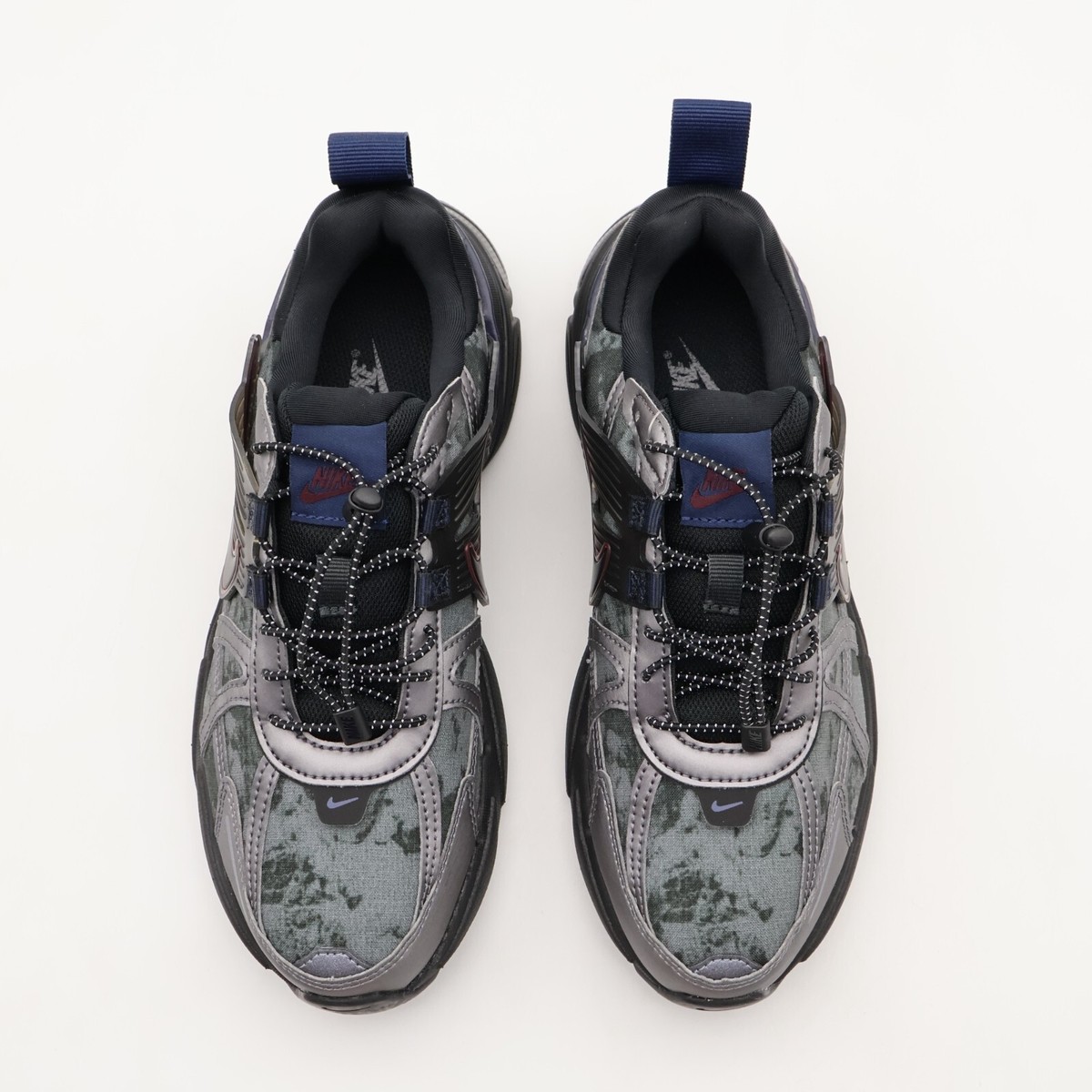 HQ4053-001 Nike V2K Run Metallic Dark Grey Black Dark Smoke