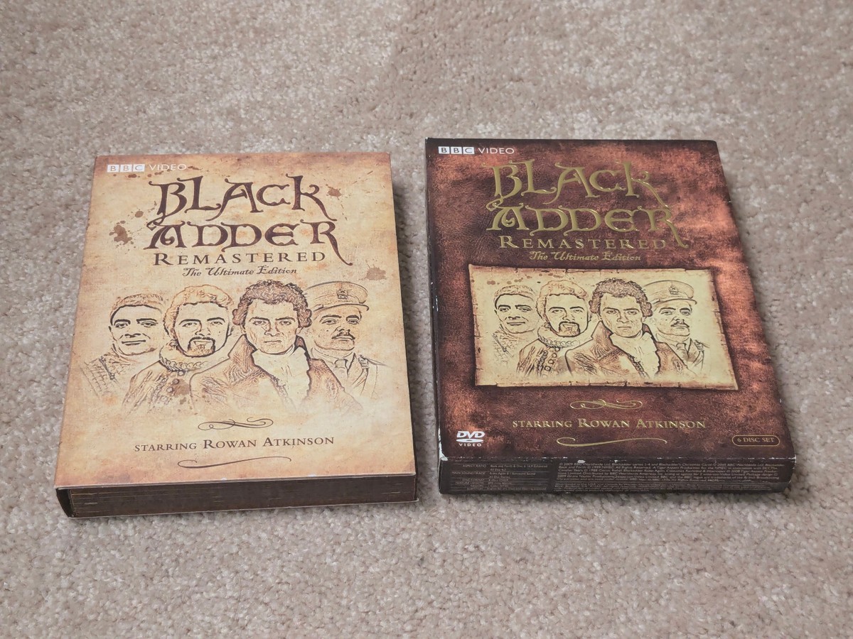 Black Adder: The Ultimate Edition Remastered DVD, 20146-Disc