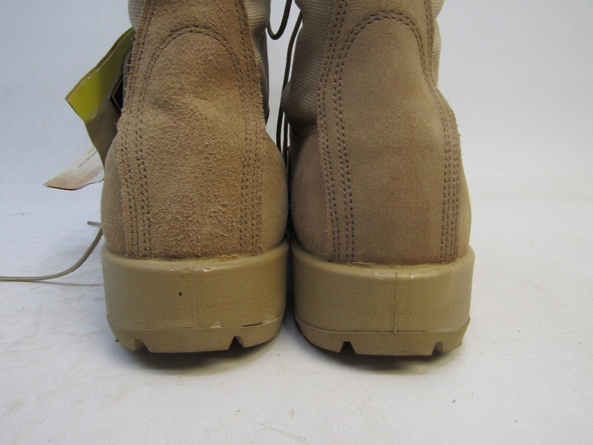 EUC Belleville Mens Sz 13.5 R Tan Suede Gore-Tex Combat Tactical Military Boots EUC Belleville Mens Sz 13.5 R Tan Suede Gore-Tex Combat  main image 4