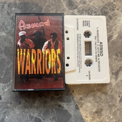 Aswad - Warriors Cassette Tape Single inc Gve Me A Reason