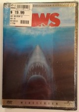 Jaws Anniversary Collector Ed. DVD Rare Sealed Dolby 5.1 Widescr 75 Min Bonus 