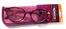 New Women's Foster Grant Simply Specs Reading Glasses 2.50, VRL1802 Magenta