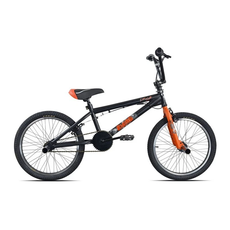 Bmx negra y naranja clearance