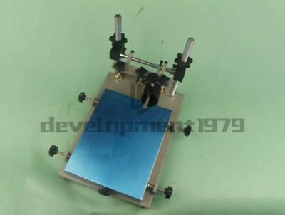 Good Manual solder paste printer PCB SMT stencil printer size 300x240mm