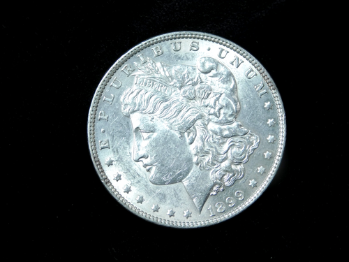 1899 $1 Morgan Silver Dollar - Series Key Date - UNC Details Cleaned - Picture 3 of 4