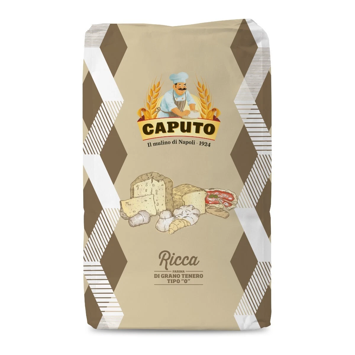 Caputo mill rich flour 25 kg.