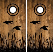 Flying Ducks Cornhole Board Wraps FREE LAMINATION #4969