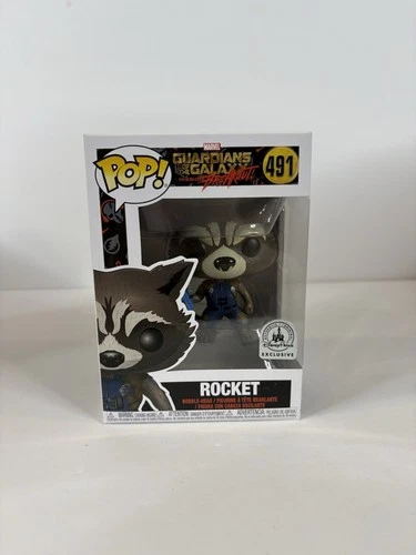 Funko Pop! Vinyl: Marvel - Rocket - Disney (Exclusive) #491