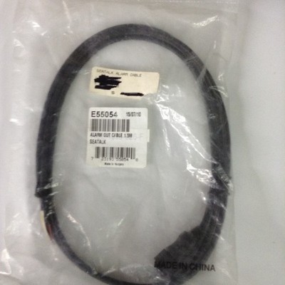 Raymarine 6 Pin SeaTalk & Alarm Out Cable For E-Classic E80 E120 E55054