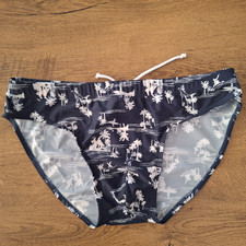 Crane Men's Vintage Swim Brief Size: 5 M . DO NOT SHIP TO THE UNITED STATES