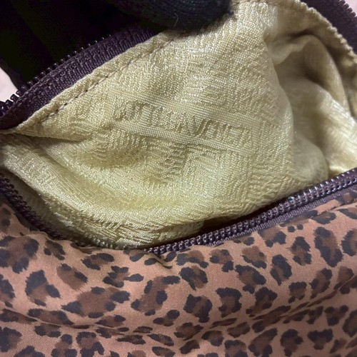Bottega Veneta Leopard Nylon Mini Pouch Micro Bag Y2K Archivio Autore dal Giappone - Foto 14 di 24