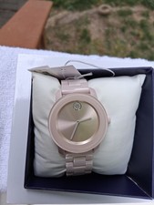WOMENS MOVADO BOLD CERAMIC PINK WRIST WATCH 3600536