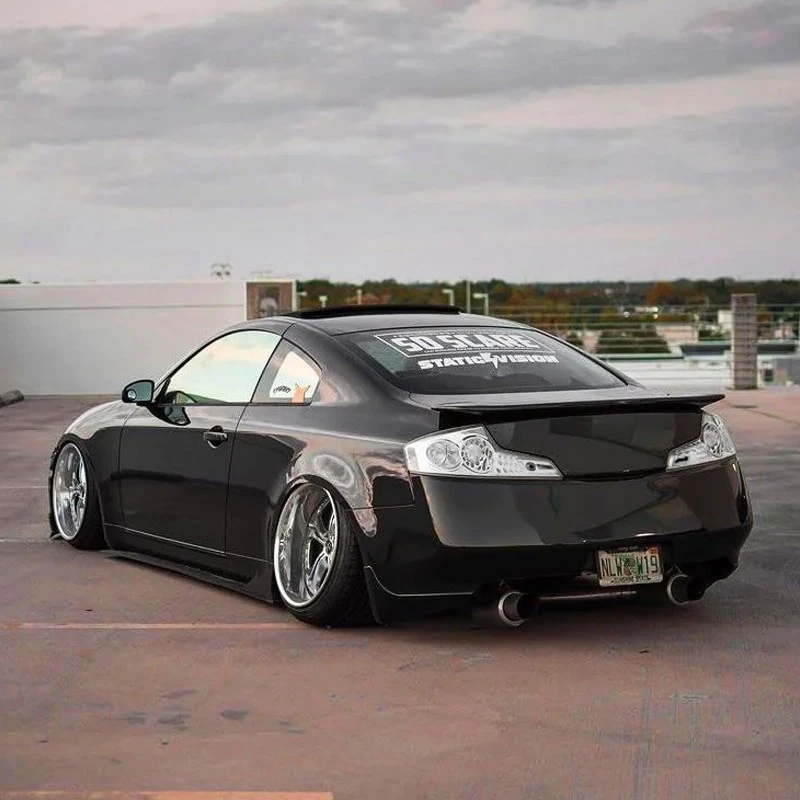 INFINITI G35 NISSAN V35 SKYLINE Coupe LED Tail Light LH RH Set Full Clear JDM - Imagem 4 de 4