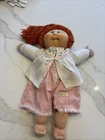 Vintage Cabbage Patch Red Hair Doll Rare 1985blue signature