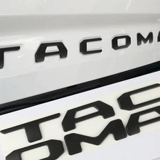 Pukonger Tailgate Insert Letters Compatible with Tacoma 2024 2025 3D Emblems ...