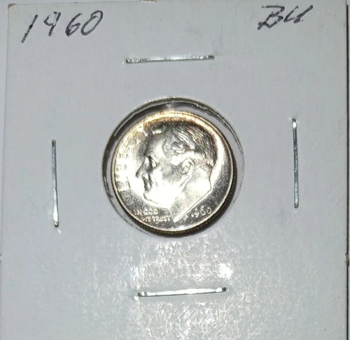 1960 Roosevelt Dime BU