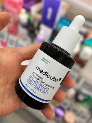 Medicube Zero Pore One Day Peptide Serum 30ml AHA BHA PHA LHA Korean Skincare
