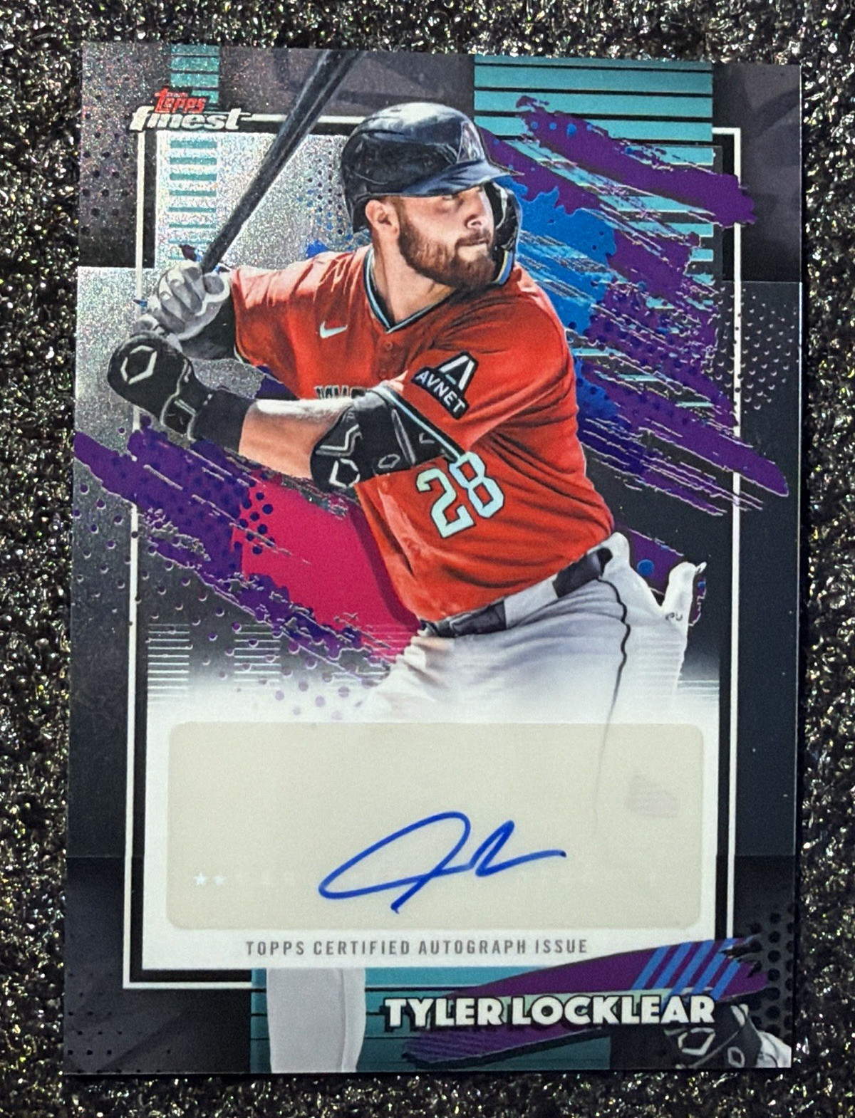 2026 Topps Finest Autographs Tyler Locklear #FA-TL Auto RC Mariners