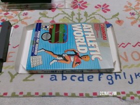 #832 Athletic World - 5 VITE - NINTENDO (NES '87) RARA SCATOLA DOPPIA APERTURA CIB