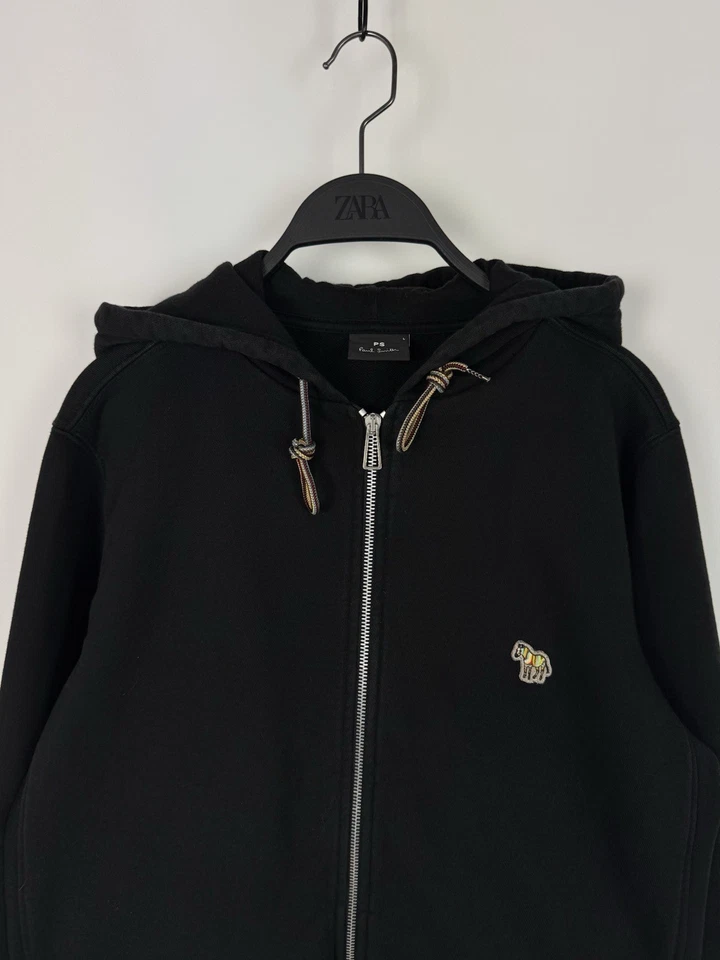 Sudadera con capucha y cremallera de cebra Paul Smith Foto 2 de 4