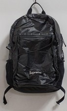 Zaino Supreme Cordura scatola logo nylon nero usato