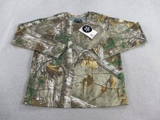 Realtree Xtra Camo Shirt Mens XL Lined Long Sleeve Hunting Crewneck USA Midway
