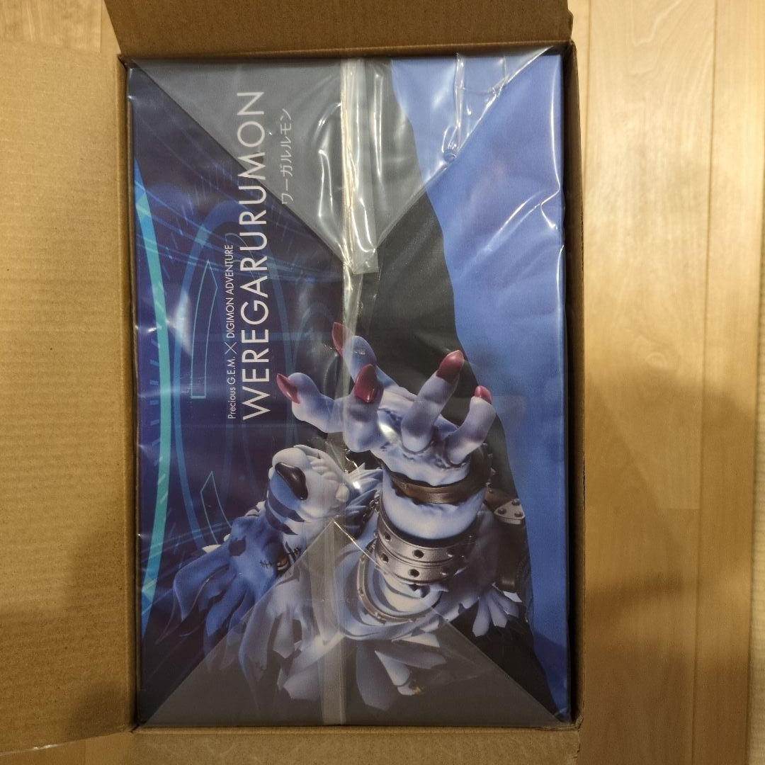 MEGAHOUSE Precious G.E.M. Serie WEREGARURUMON Figura Digimon Adventure Nueva