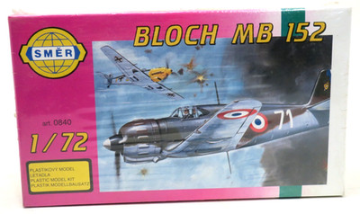 Smer 1/72 Bloch MB 152 Model Kit #0840 SEALED