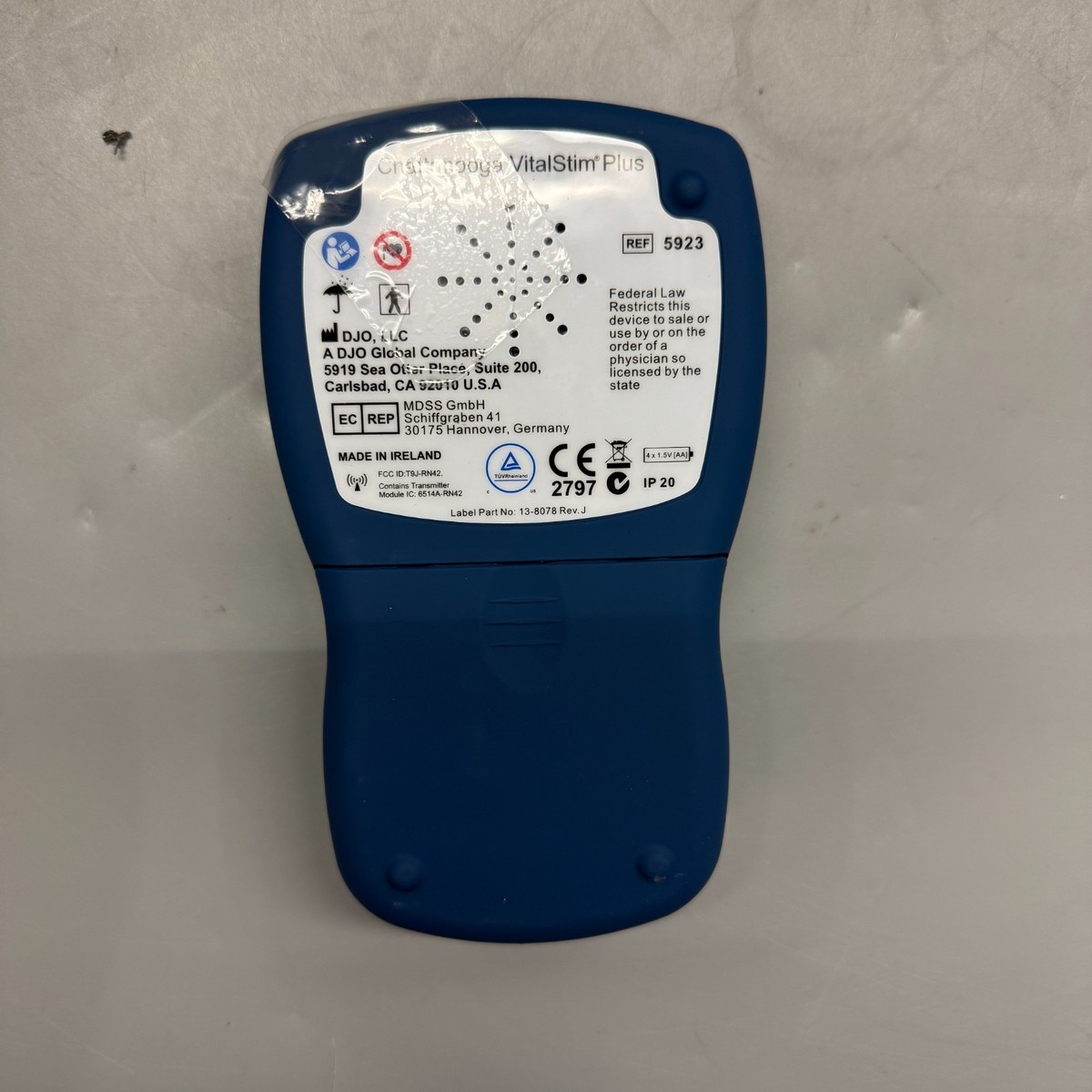 NEW CHATTANOOGA VITALSTIM PLUS ELECTROTHERAPY AND SEMG BIOFEEDBACK