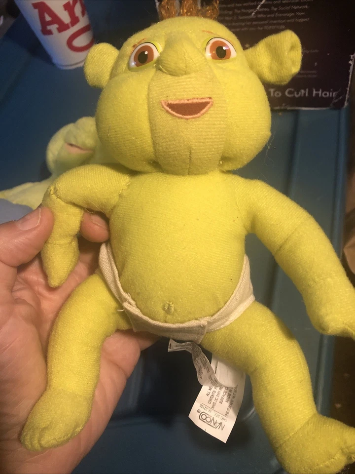 The Vintage Ogre One From Build-A-Bear Pelúcia Shrek The Third Baby - Imagem 4 de 4