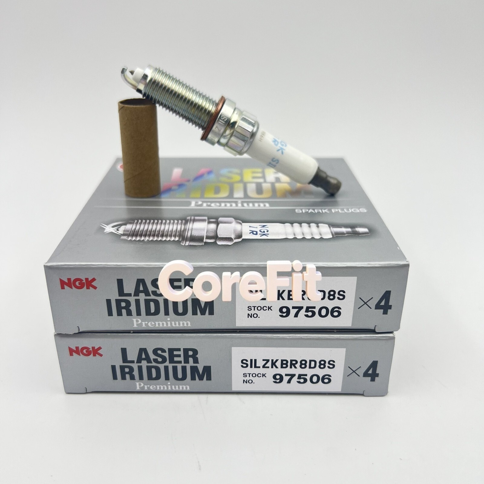 8PCS NGK 97506 SILZKBR8D8S Laser Iridium spark plug FOR S63 S63TU N63 N63TU 4.4L