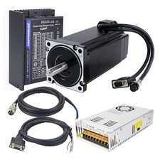 STEPPERONLINE 12Nm Nema34 Closed Loop Stepper Motor Servo Driver CL86T V41 Kit