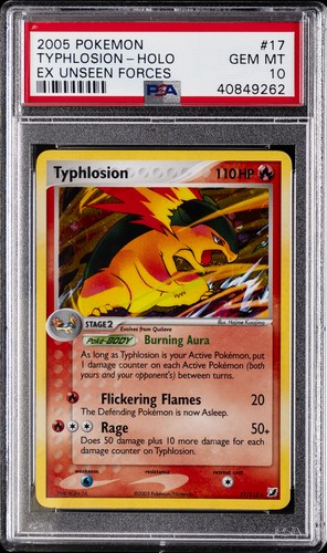 Typhlosion graded PSA 10 for sale on eBay