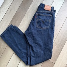 Levi's 501 Indigo Straight Leg Jeans