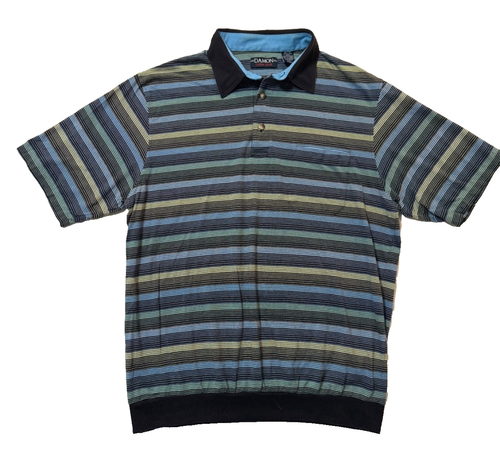 Short Sleeve DAMON Banded Waist Mens XL Pullover/Shirt;Collar & 3 Button Closure - Picture 5 of 10