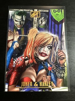 2022 Greg Horn Art Card - Joker & Harley #071 - Harley Quinn (JC053)