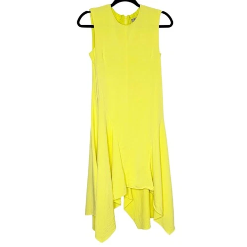 Sportmax Sleeveless Midi Dress Women's Yellow Size 6