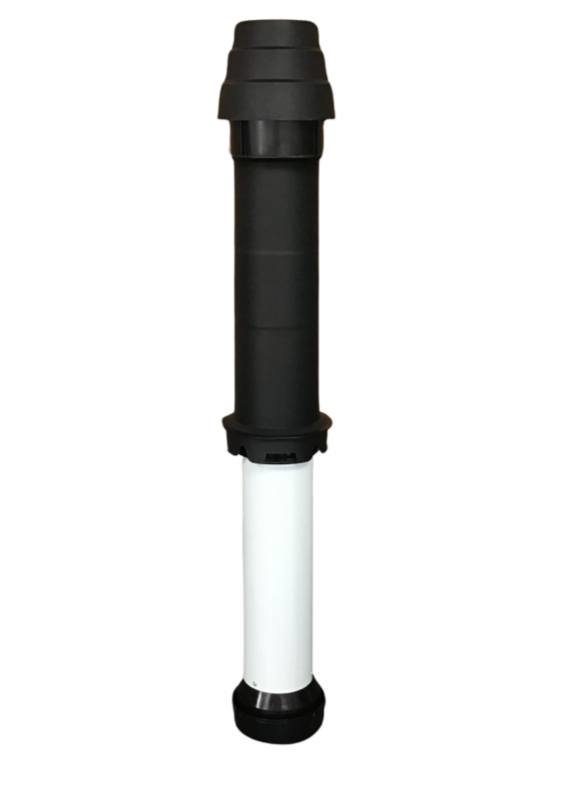 Vaillant ecoTEC Vertical Flue Roof Duct Terminal Kit 60/100mm Black 0020223472