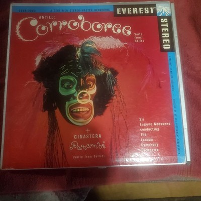 1958 Antill Ginastera Corroboree Panambi Everest Classical MASTER RECORDING