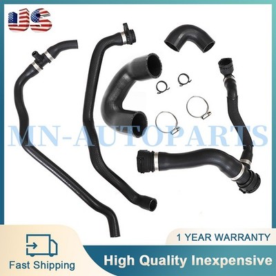 5pcs Water Radiator Coolant Hoses for BMW X5 E70 X6 E71 xDrive35i xDrive40i N55