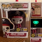 Funko Pop Disney Pirates Of Caribbean #258 Jolly Roger Glow SDCC 1000 PCS