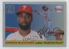 2021 Topps Chrome 70 Years of Topps Baseball Andrew McCutchen #70YTC-5 07e0
