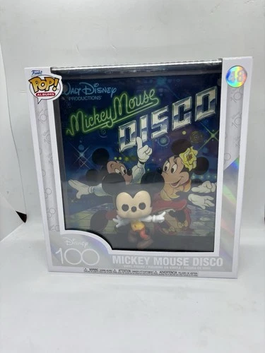 Funko Pop! Album Cover with Case: Disney - Mickey Mouse Disco #48