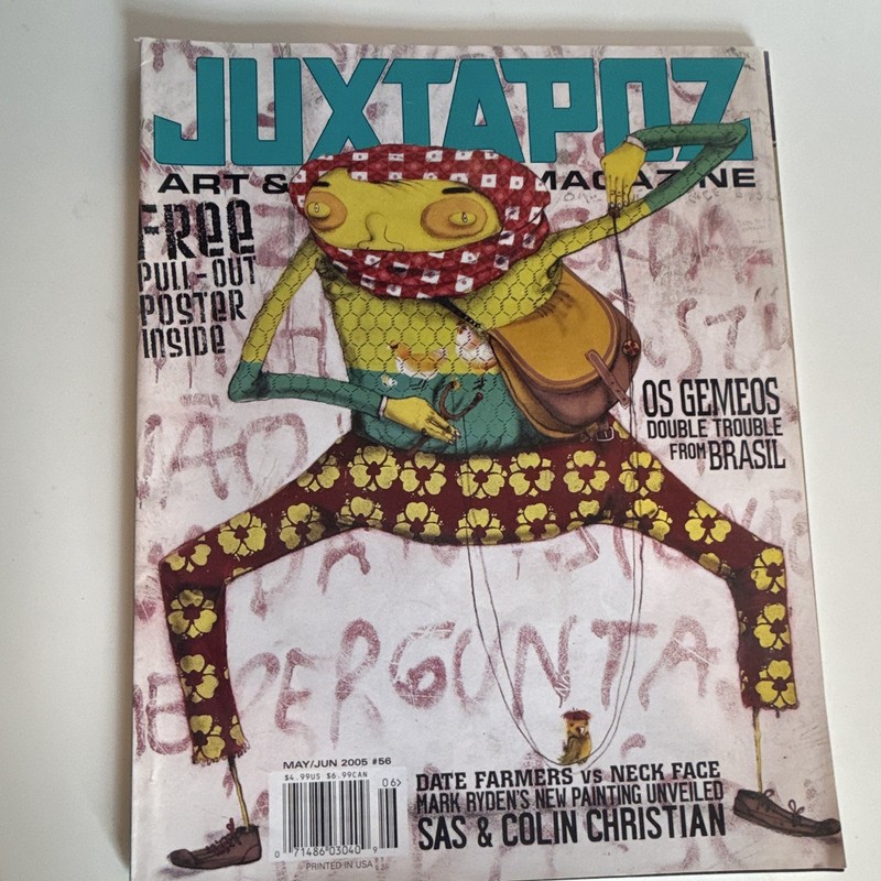 Juxtapoz Issue #56 May/Jun 2005 Art & Culture Magazine Pull-Out Poster