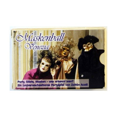 Adlung Cardgame Maskenball Venezia (1st Ed) Box VG+/NM
