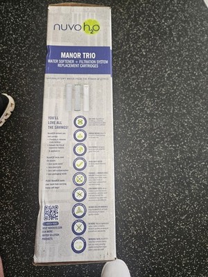 NuvoH2O Manor Trio System - Sediment + Carbon Replacement Cartridges