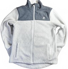 FILA fleece full zip jacket size M