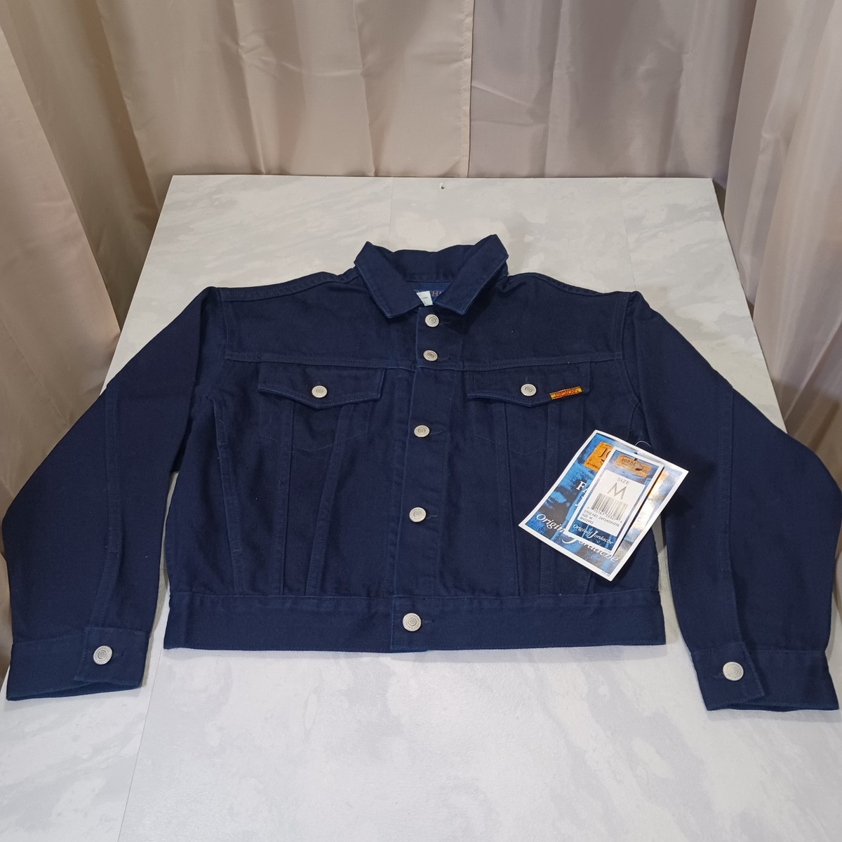 Y2K Vintage Jordache Crop Denim Jacket Women's Medium Blue Trucker